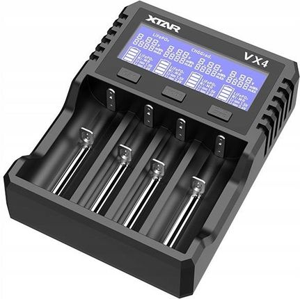 Xtar ładowarka VX4 Ni-Mh 1,2V Li-ion 1,5V 3,7 3,6V Aa Aaa 14500 18650 20700 (VX4VISIBLEMIXER) - zdjęcie 4
