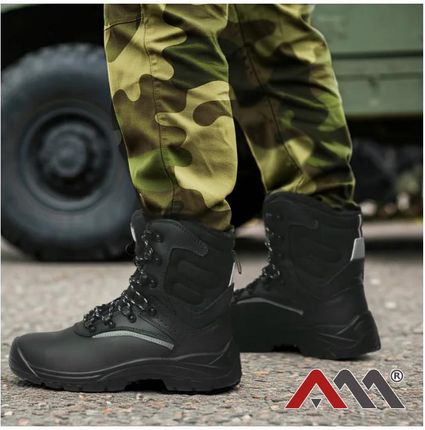 Art-Mas Buty Zimowe Wysokie Ocieplane Metal Free Glocker S3S Sr Fo - zdjęcie 2