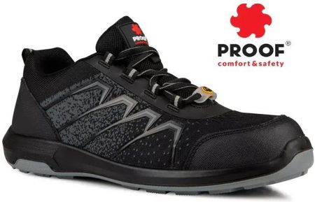 Proof Comfort&Safety Półbuty Robocze Antyprzebiciowe Kevlar Kaps9 S1Ps - zdjęcie 6