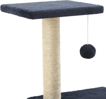 The Living Store Drapak Dla Kota Sizal 65Cm Granatowy 1780859805 - zdjęcie 2