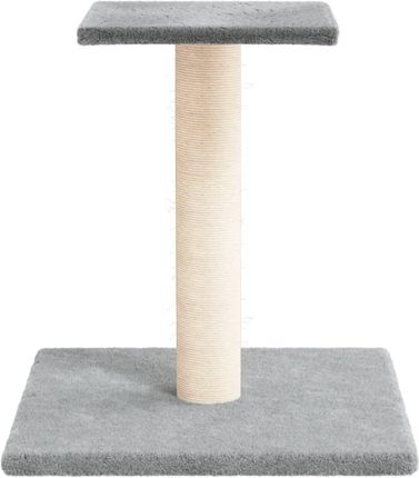 The Living Store Drapak Z Platformą Jasnoszary 38Cm 1780857526 - zdjęcie 2
