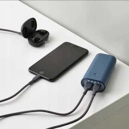 Ikea 5200Mah 3 0 Usb C 12W Varmfront Granatowy - zdjęcie 4