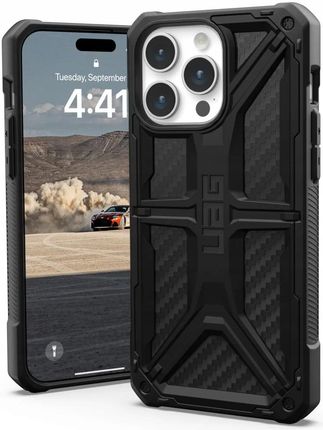 Urban Armor Gear Etui Uag Monarch Do Iphone 15 Pro Max Czarny Karbon - zdjęcie 4