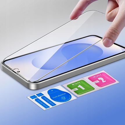 Krainagsm Etui Z Klapką Do Samsung S25 Plus Zamykane Złote Futerał Szkło 9H - zdjęcie 3