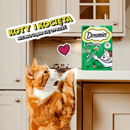 Dreamies Creamy Przysmak Z Kocimiętką 40G - zdjęcie 3