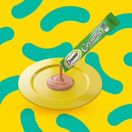 Dreamies Creamy Przysmak Z Kocimiętką 40G - zdjęcie 4