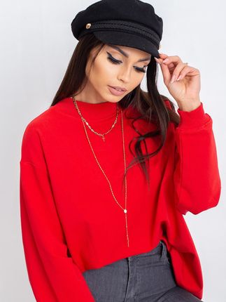 Czerwona bluza Twist - zdjęcie 2