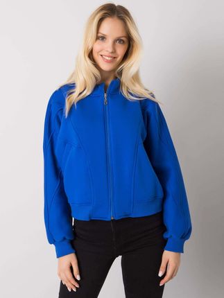 Niebieska bluza bez kaptura Emma - zdjęcie 3