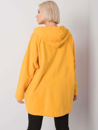 Żółta bluza na suwak Athens - zdjęcie 3
