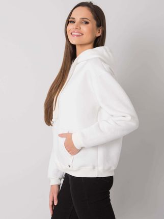 Ecru damska bluza kangurka Georgie - zdjęcie 2