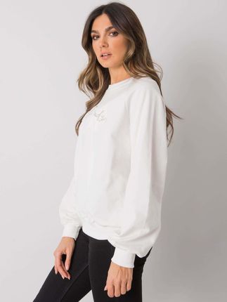 Ecru bluza damska bez kaptura Harriette RUE PARIS - zdjęcie 2