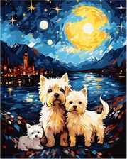 Zdjęcie Malowanie Po Numerach 40X50 Pieski - Szczytno