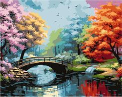 Zdjęcie Malowanie Po Numerach 40X50 Most - Ostrów Lubelski