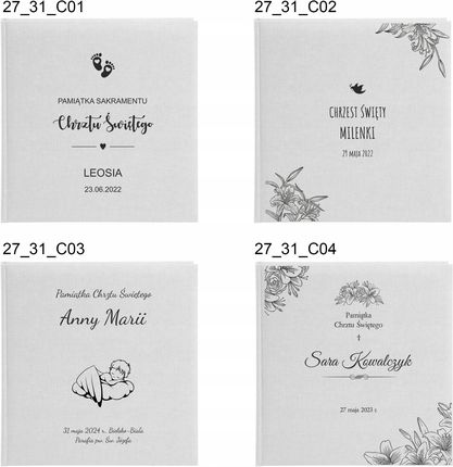 Goldbuch Personalizowany Album Na Zdjęcia Dziecka 30 Kart Chrzest Roczek - zdjęcie 2