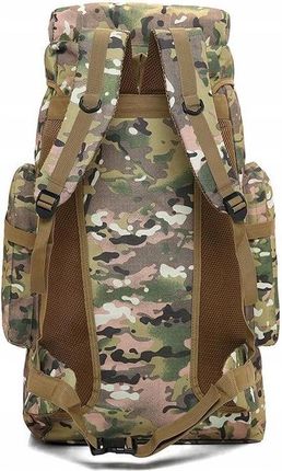 K&M Plecak Wojskowy Taktyczny Militarny 70L I077 Czarny - zdjęcie 5