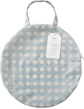 3 Sprouts Namiot Dla Dzieci Recycled Gingham Blue - zdjęcie 5