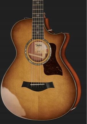 ZESTAW Taylor 512ce 12-Fret Urban Ironbark Gitara Akustyczna Nowa - zdjęcie 2