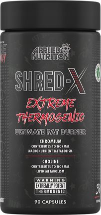 Applied Nutrition Shred-X Extreme Redukcja Mocny 90 Kaps - zdjęcie 2