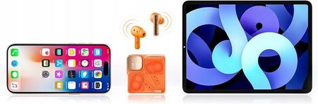 Qcy MeloBuds Neo T31 TWS pomarańczowe (INNT31ORANGE) - zdjęcie 6