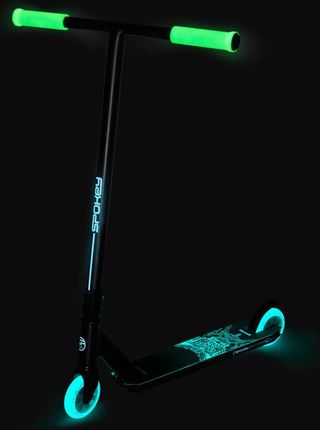 SPOKEY Hulajnoga Wyczynowa Młodzieżowa Świecąca W Ciemności Kółka 100 mm ABEC-7 - zdjęcie 4