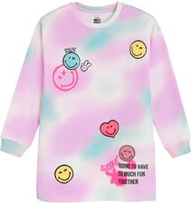 Cool Club, Sukienka dziewczęca z długim rękawem, mix, SmileyWorld