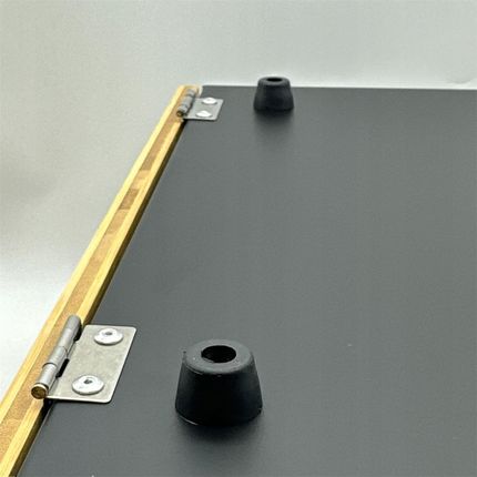 Chlebak Kendall czarny 36x25x19,5 cm ODELO - zdjęcie 4