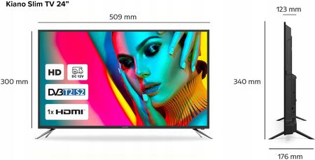 Telewizor LED Kiano KS24T 24 cale HD Ready - zdjęcie 3