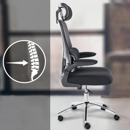 Cp Design-Shop Krzesło Biurowe Overton - Czarny - zdjęcie 2