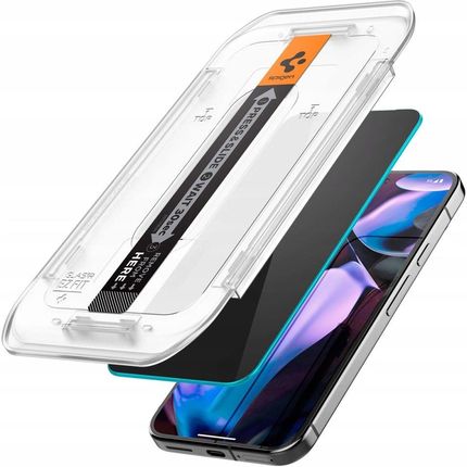 Spigen Szkło Prywatyzujące Glas.Tr Do Google Pixel 9 Pro Xl Privacy 2szt. - zdjęcie 3