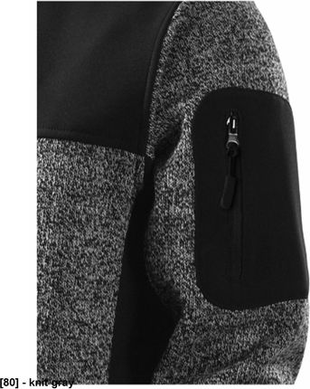 Rimeck Casual 550 - Adler Softshell Kurtka Męska, Knit Marlboro Red 2Xl - zdjęcie 3