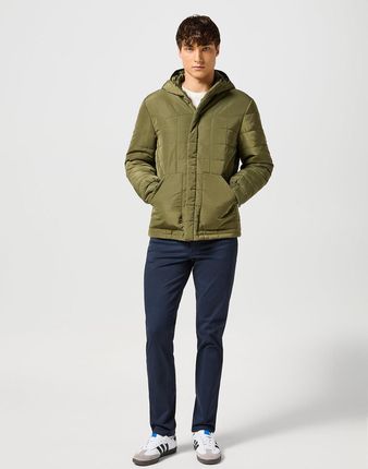 WRANGLER MESKA KURTKA TRANSITIONAL PUFFER IVY GREEN 112357207 - zdjęcie 6