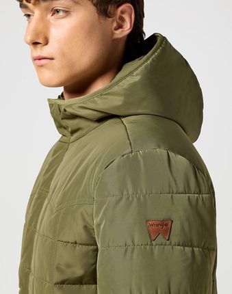 WRANGLER MESKA KURTKA TRANSITIONAL PUFFER IVY GREEN 112357207 - zdjęcie 2