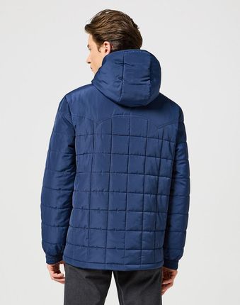 WRANGLER MESKA KURTKA TRANSITIONAL PUFFER NAVY 112357208 - zdjęcie 4