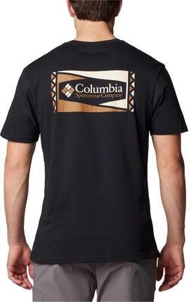 Koszulka męska Columbia NORTH CASCADES czarna 1834041008 - zdjęcie 3