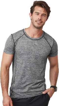 Męska Koszulka Sportowa Heather Reflective Detail Slim - zdjęcie 2
