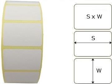 Quantum Etykiety Termiczne 25x13mm / 100 Tys Do Zebra Sato (12725434119) - zdjęcie 3