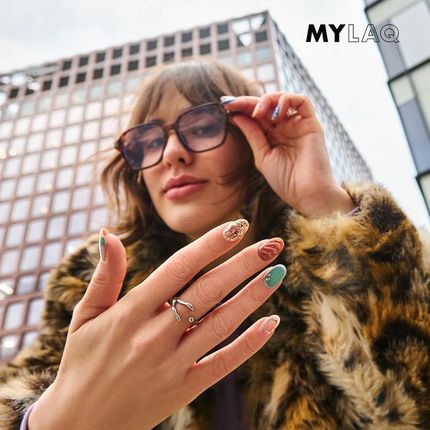 Mylaq My Aura Lakier Hybrydowy Do Paznokci Odcień My Mocha Aura 5ml - zdjęcie 2