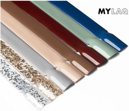 Mylaq My Aura Lakier Hybrydowy Do Paznokci Odcień My Mocha Aura 5ml - zdjęcie 3