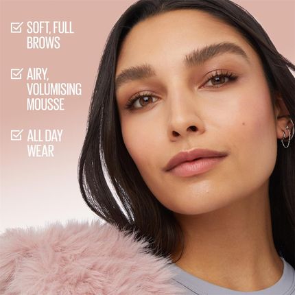 Maybelline New York Super Fluff Mousse Żel Do Brwi Odcień 225 Soft Brown 5ml - zdjęcie 2