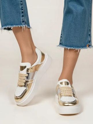 Damskie Sneakersy TREVIA GOLD 37 - zdjęcie 3