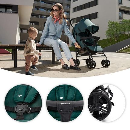 Kinderkraft Tik Beżowy Spacerowy - zdjęcie 2