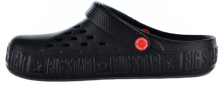 Kroksy klapki męskie Big Star II175001 czarne - zdjęcie 2