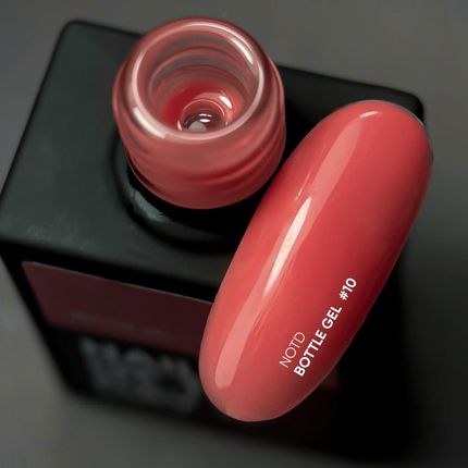 NAILSOFTHEDAY Bottle gel 10 - czerwony żel do wzmocnienia i naprawy, 30 ml - zdjęcie 2