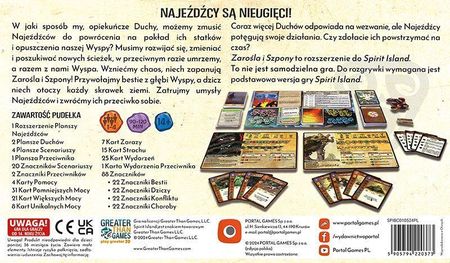 Portal Games Spirit Island - Zarośla i Szpony - zdjęcie 4
