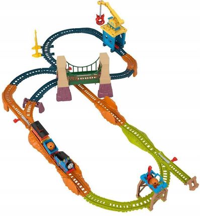 Fisher-Price Tomek i Przyjaciele - Most do Sodoru Mega tor z Tomkiem Bruno i dźwigiem HTG38 - zdjęcie 3