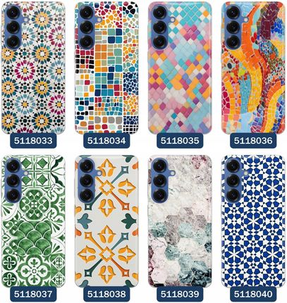 Superetui Etui Do Samsung Galaxy S25 Mozaika Dekoracja Pattern - zdjęcie 4
