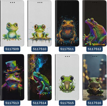 Superetui Etui Z Klapką Do Samsung Galaxy S25 Żaba Żabka Żabusia - zdjęcie 2