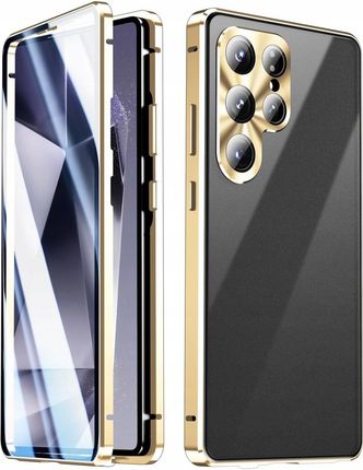 Erbord Magnetyczne Etui Dual Glass Do Galaxy S25 Ultra Ochrona Aparatu Szklane - zdjęcie 4