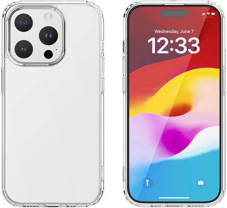 4Smarts 360° Protection Set Futerał Backcase Apple Iphone 15 Plus Przeźroczysty Ładowarka Indukcyjna - zdjęcie 2