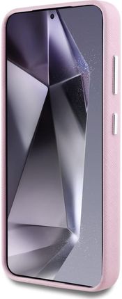 Karl Lagerfeld Etui Saffiano Full Wrapped Magsafe Do Galaxy S25 Plus Różowe - zdjęcie 2